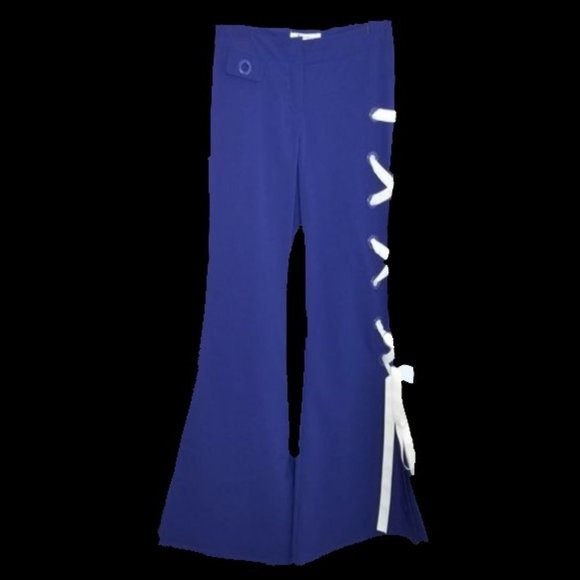Nylon Premium Pants - NWT Nylon Premium Royal Blue Lace Up Pants Size  M